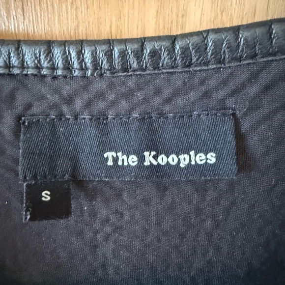 The Kooples Red and Black Jacket with Gradient Design - Picture 2 of 4